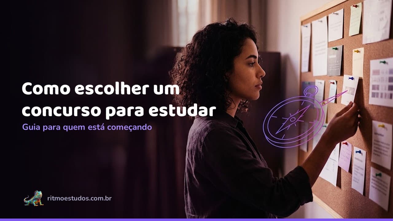 Capa do artigo: como escolher um concurso para estudar
